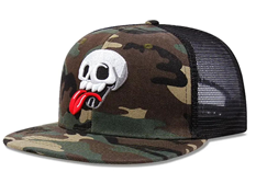 Gorra Camuflage Calavera