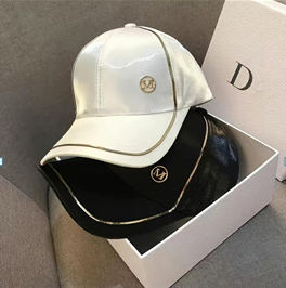 Gorra blanca satin