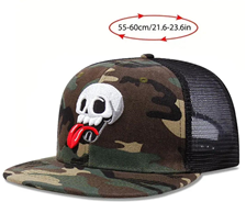 Gorra Camuflage Calavera