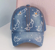 Gorra Mezclilla Corazones