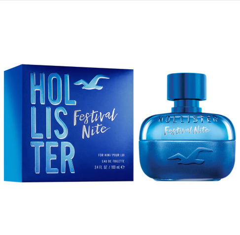 Locion Caballero Hollister Festival Nite
