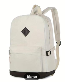 Mochila Escolar Blanca