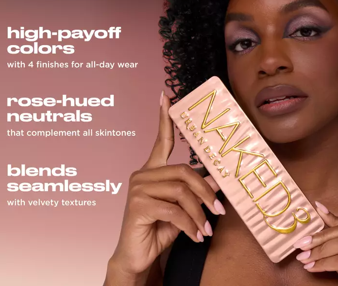 Paleta Sombra Ojos Naked 3 de Urban Decay