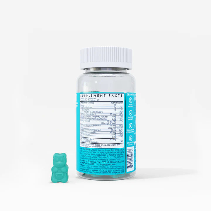 Suplemento Vitaminas para el Cabello + Vegan Fruit