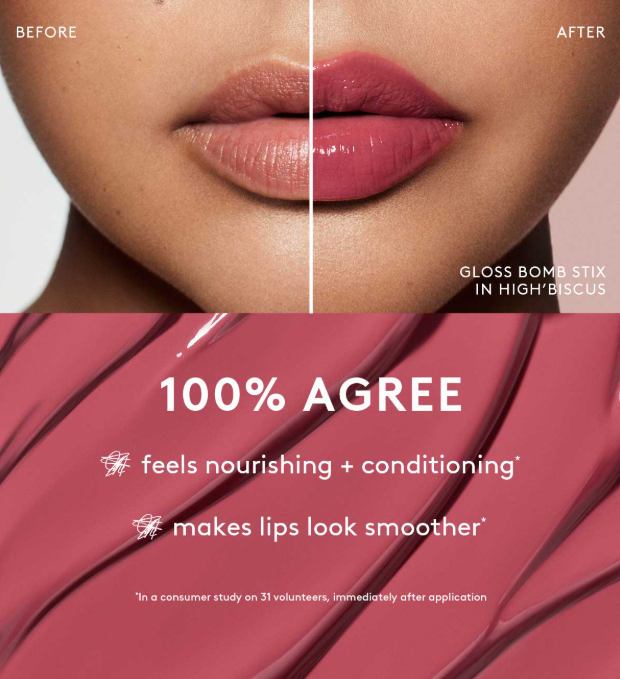 Lip Gloss Bomb Stix de Fenty Beauty Tono Riri 06