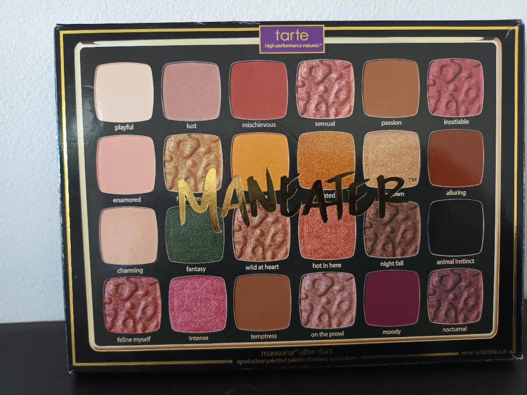 Paleta sombras ManEater de Tarte