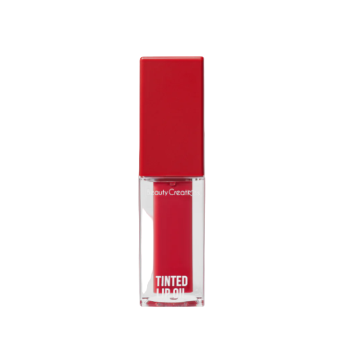 Aceite Labial Tinted Lux de Beauty Creations Tono Red My Fortune