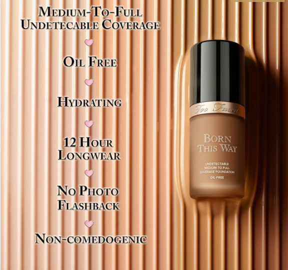 Base Born This Way Too Faced Tono Almond